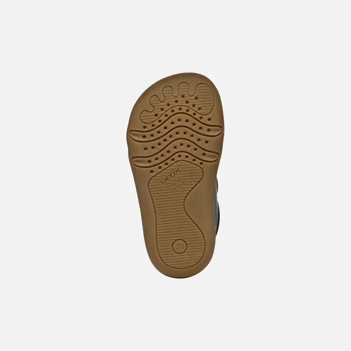 Kids Geox First Steps STEPPIEUP BABY Navy Barefoot Navy