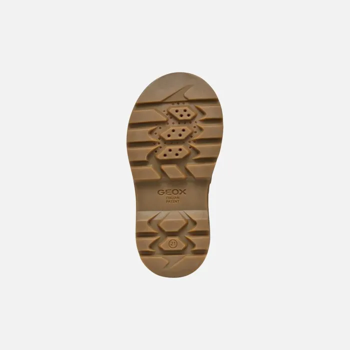 Kids Geox MidCalf Boots KIDDARTAH TODDLER BOY Coffee Mid Calf Boots Coffee