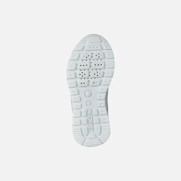 Kids Geox Sneakers PAVEL Kids039s White Sneakers With Straps UNIFORM White
