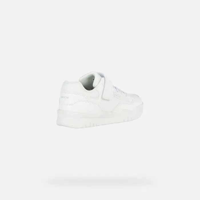 Kids Geox Sneakers PERTH E Low Top Sneakers White Junior Boy Geox White