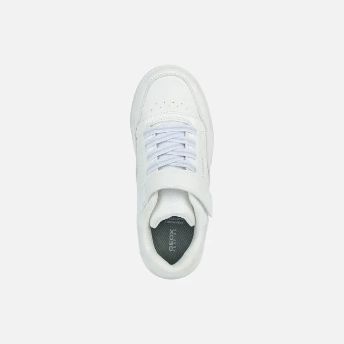 Kids Geox Sneakers PERTH E Low Top Sneakers White Junior Boy Geox White