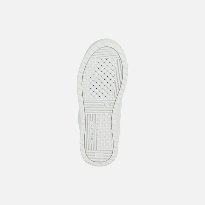 Kids Geox Sneakers PERTH E Low Top Sneakers White Junior Boy Geox White