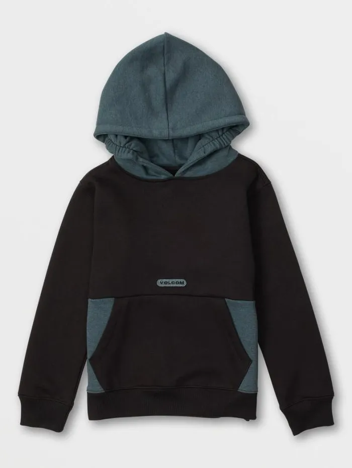 Kids Hoodies and Sweatshirts Volcom Little Boys Forzee Hoodie 8211 Black