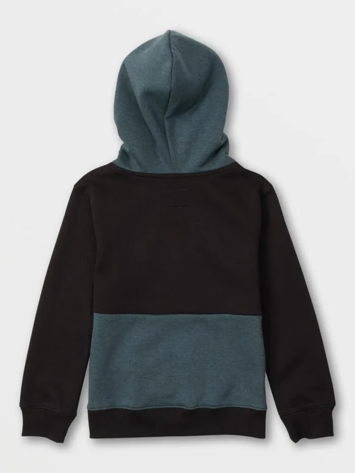 Kids Hoodies and Sweatshirts Volcom Little Boys Forzee Hoodie 8211 Black