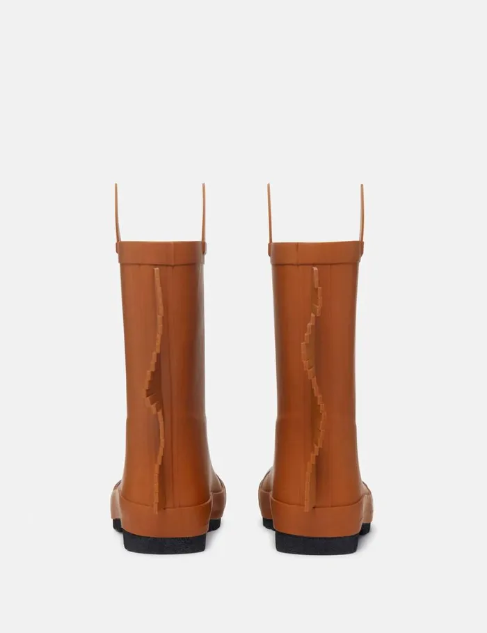 Kids Horse Graphic Rainboots Brown Stella McCartney Shoes And Accessories