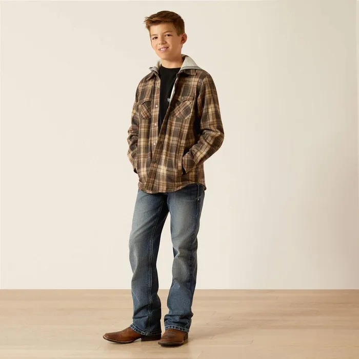 Kids Jackets and Vests Ariat Herbert Retro Shirt Jacket Cub