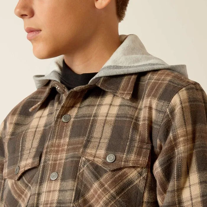 Kids Jackets and Vests Ariat Herbert Retro Shirt Jacket Cub