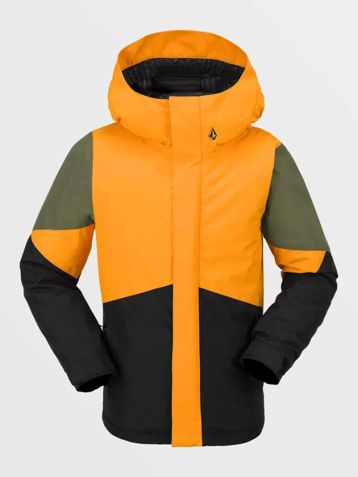 Kids Jackets Volcom Vernon Insulated Jacket 8211 Gold
