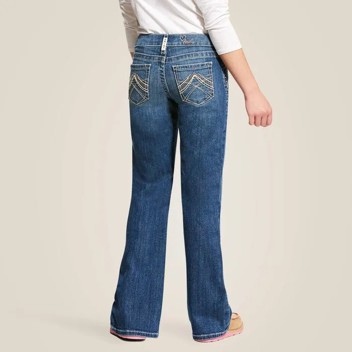 Kids Jeans Ariat Whipstitch Boot Cut Jean Eleanor Kids Jeans Ariat Whipstitch Boot Cut Jean Eleanor