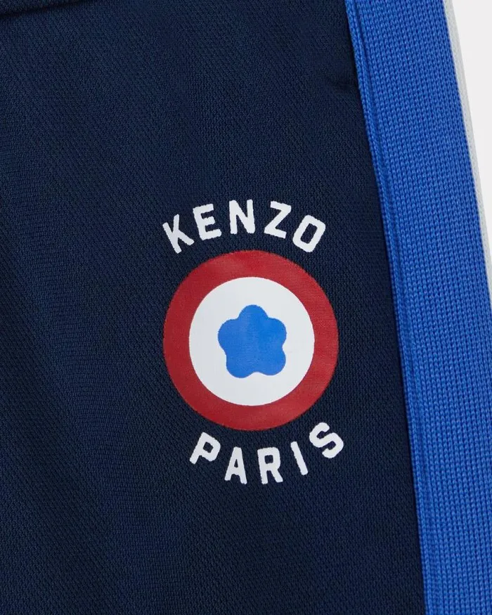 Kids Jogging Bottoms Blue Black Kenzo Pants And Shorts