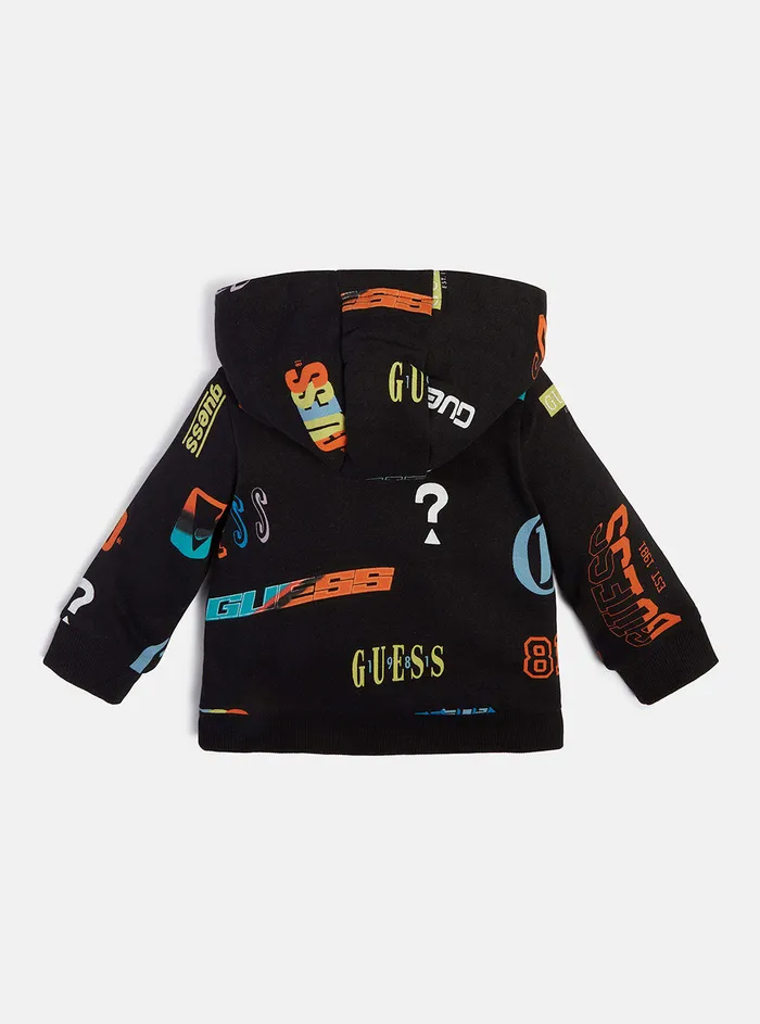 Kids Little Boy GUESS Black Logo Print Hoodie Jumper 27 Kids Little Boy GUESS Black Logo Print Hoodie Jumper 27