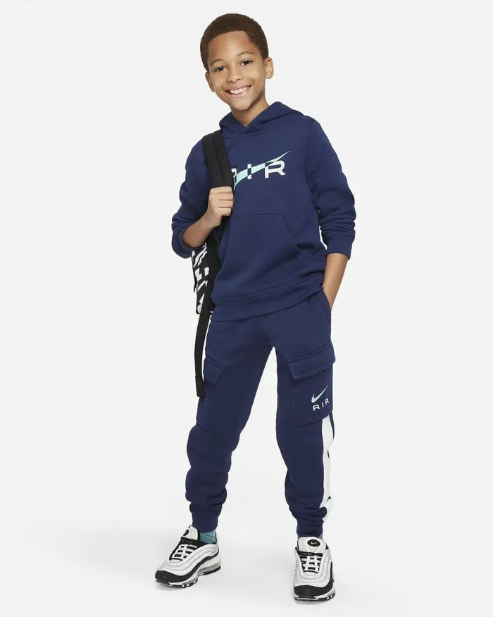 Kids Nike All Clothing Air Midnight Navysummit White