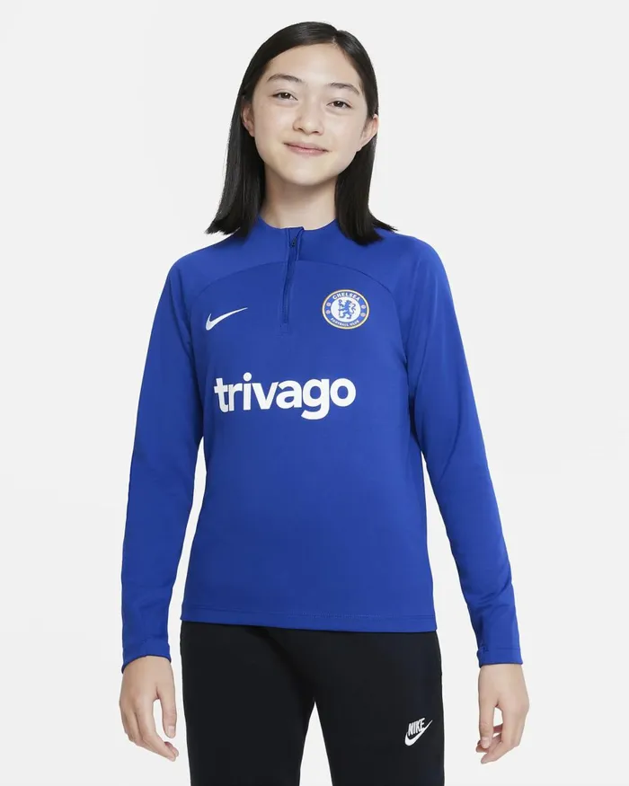 Kids Nike All Clothing Chelsea FC Academy Pro Rush Bluewhitewhite