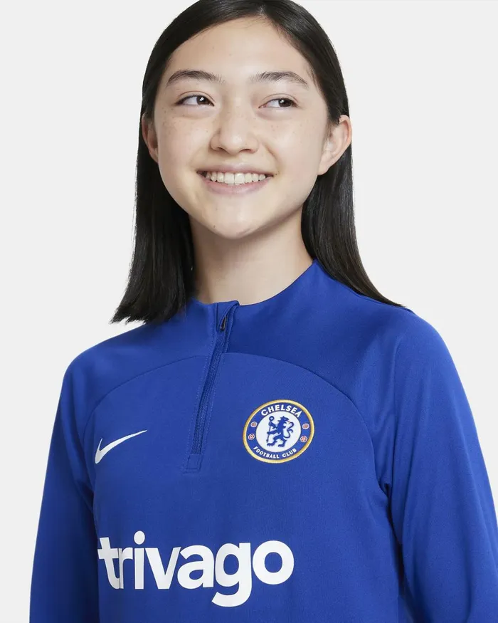 Kids Nike All Clothing Chelsea FC Academy Pro Rush Bluewhitewhite