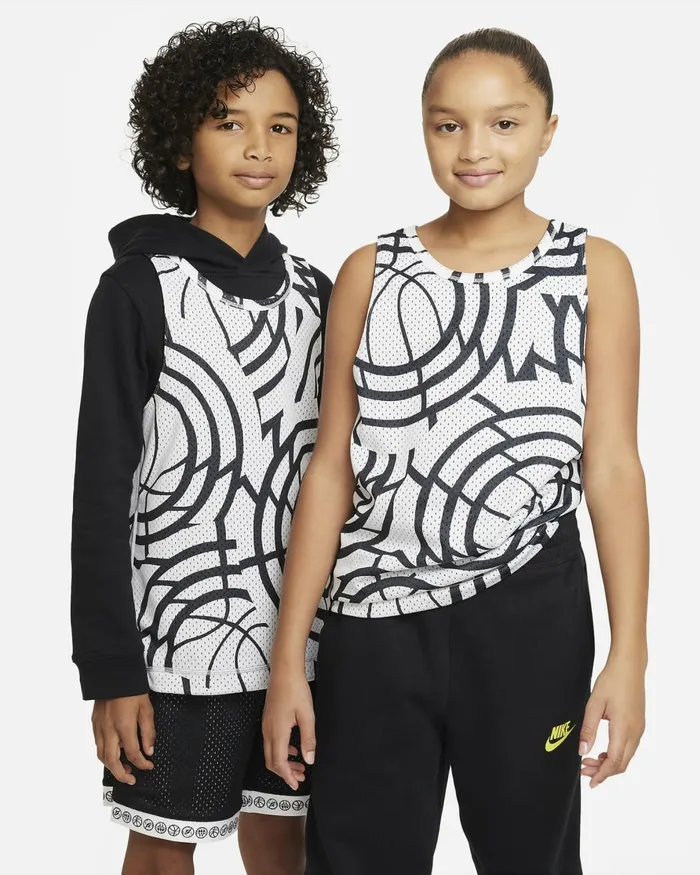 Kids Nike All Clothing Culture Of Basketball Blackwhiteopti Yellow