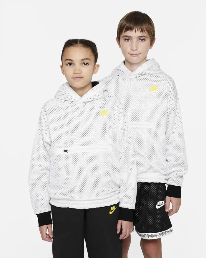 Kids Nike All Clothing Culture Of Basketball Blackwhiteopti Yellow