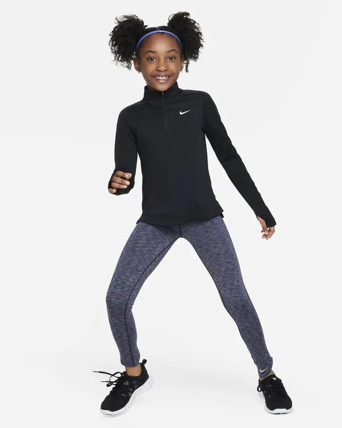 Kids Nike All Clothing DriFIT Blackwhite