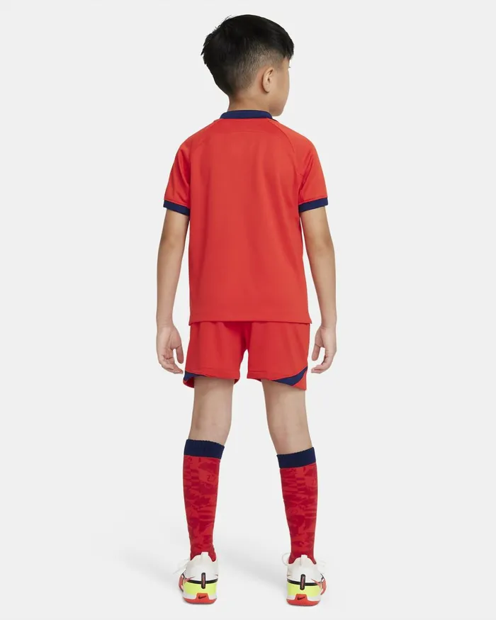 Kids Nike All Clothing England 202223 Away Challenge Redblue Voidblue Fury