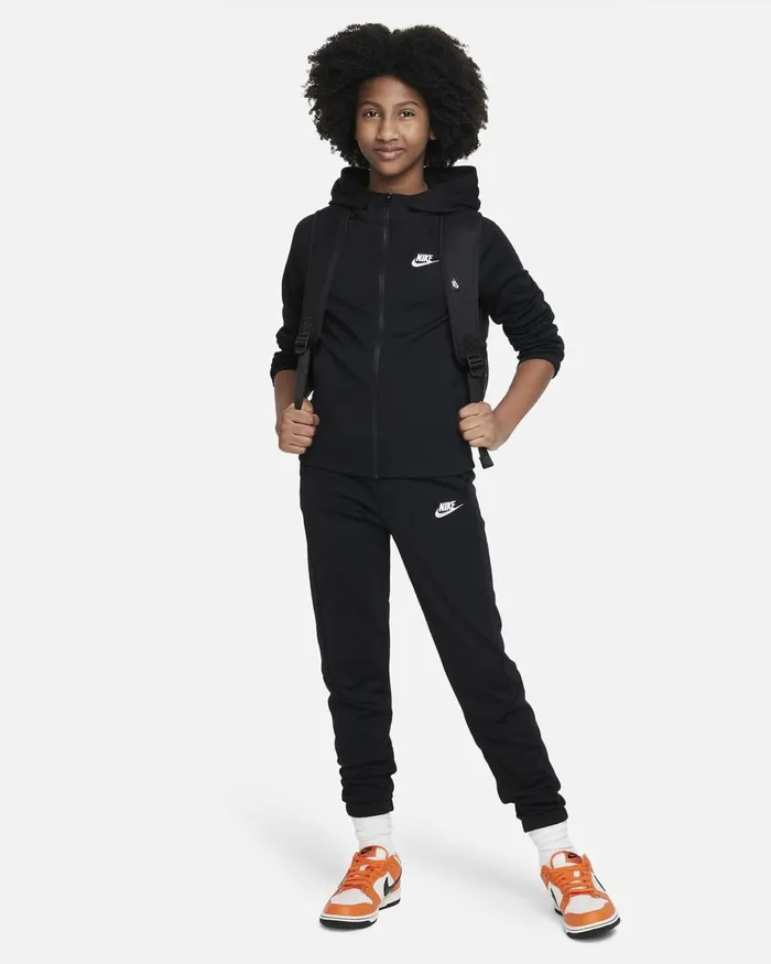 Kids Nike All Clothing Sportswear Blackblackwhite