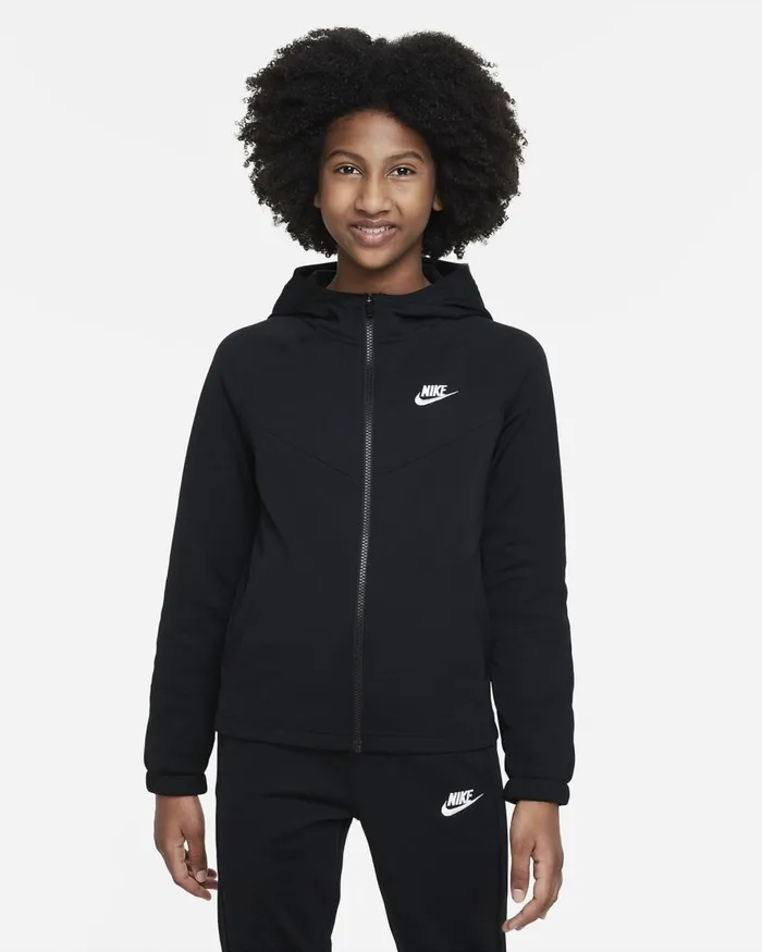 Kids Nike All Clothing Sportswear Blackblackwhite