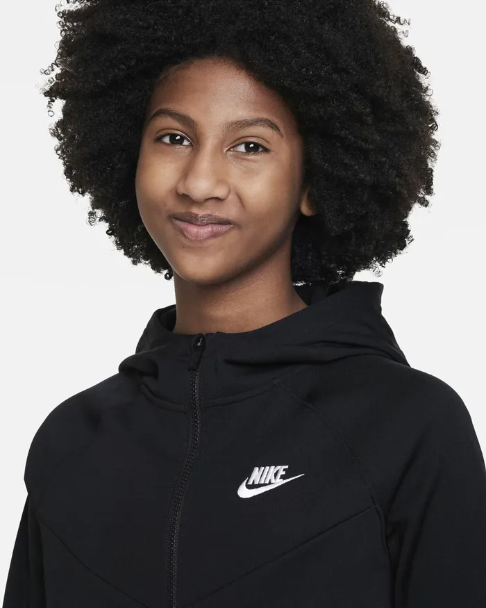 Kids Nike All Clothing Sportswear Blackblackwhite
