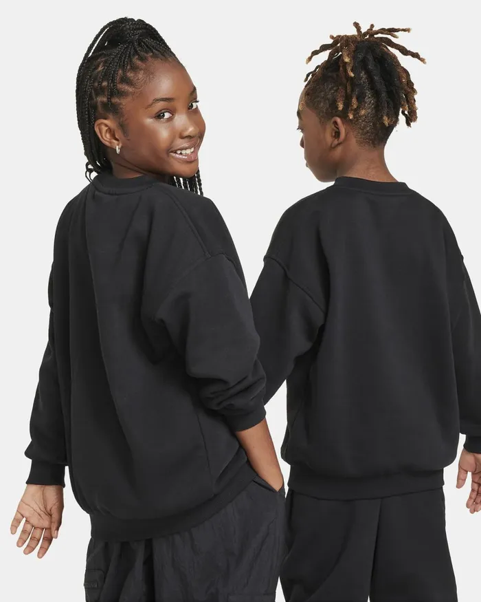 Kids Nike All Clothing Sportswear Club Fleece Blackmetallic Gold