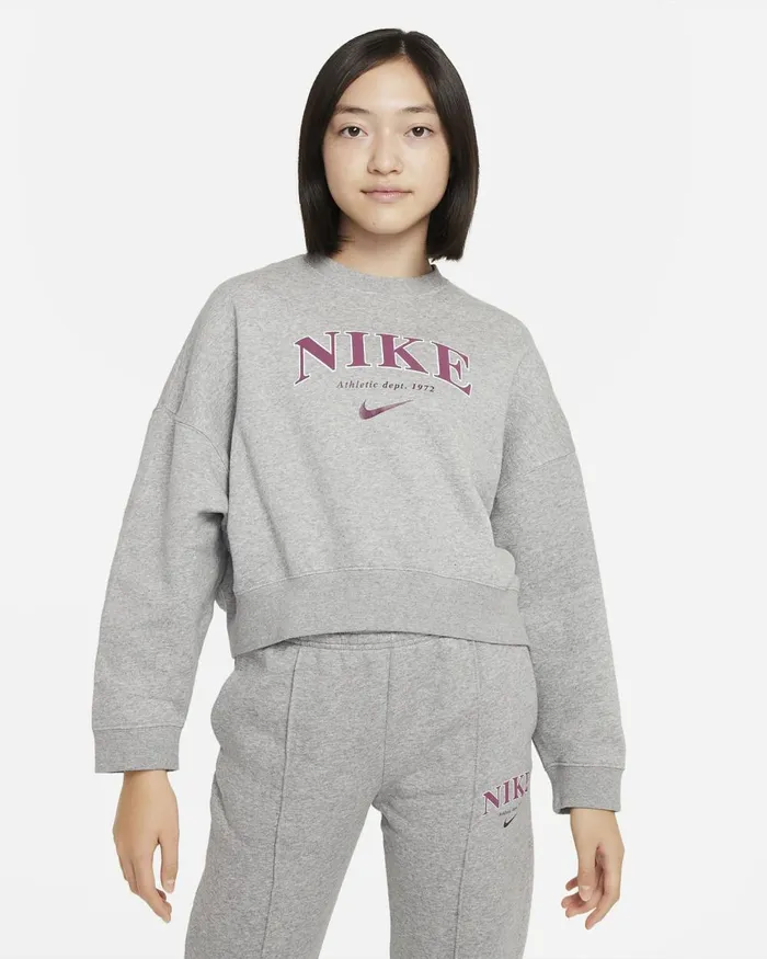 Kids Nike All Clothing Sportswear Dark Grey Heather