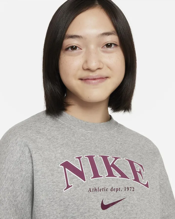 Kids Nike All Clothing Sportswear Dark Grey Heather