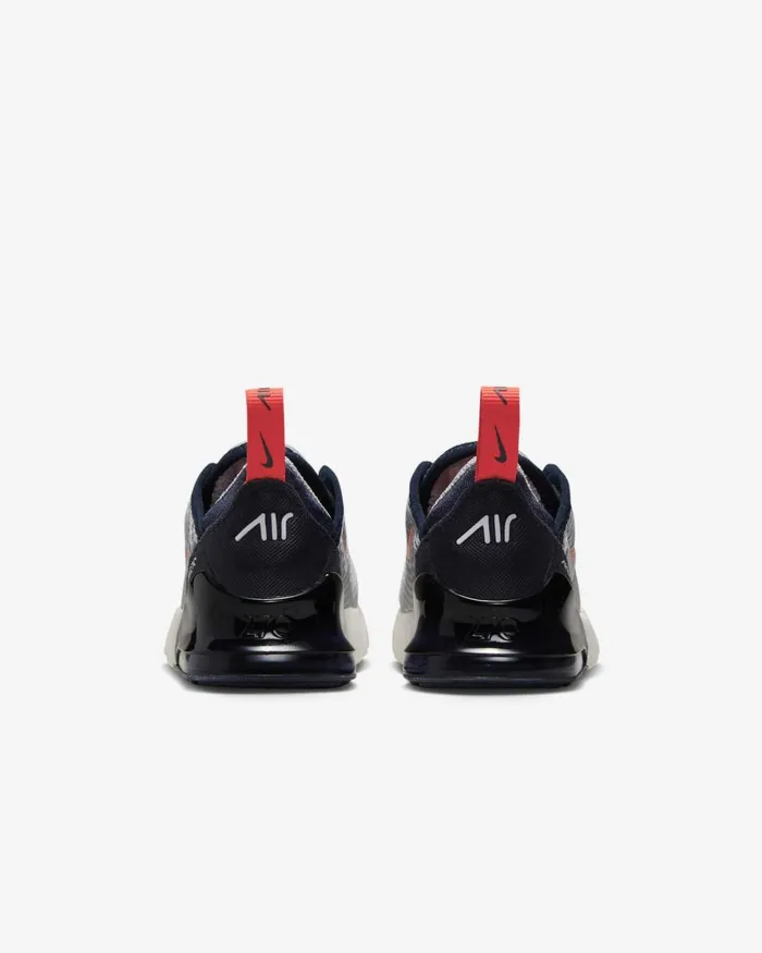 Kids Nike All Shoes Air Max 270 Light Smoke Greydark Obsidianphantombright Crimson