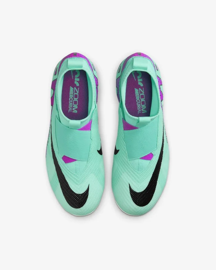 Kids Nike Football Jr Mercurial Superfly 9 Pro Hyper Turquoiseblackwhitefuchsia Dream