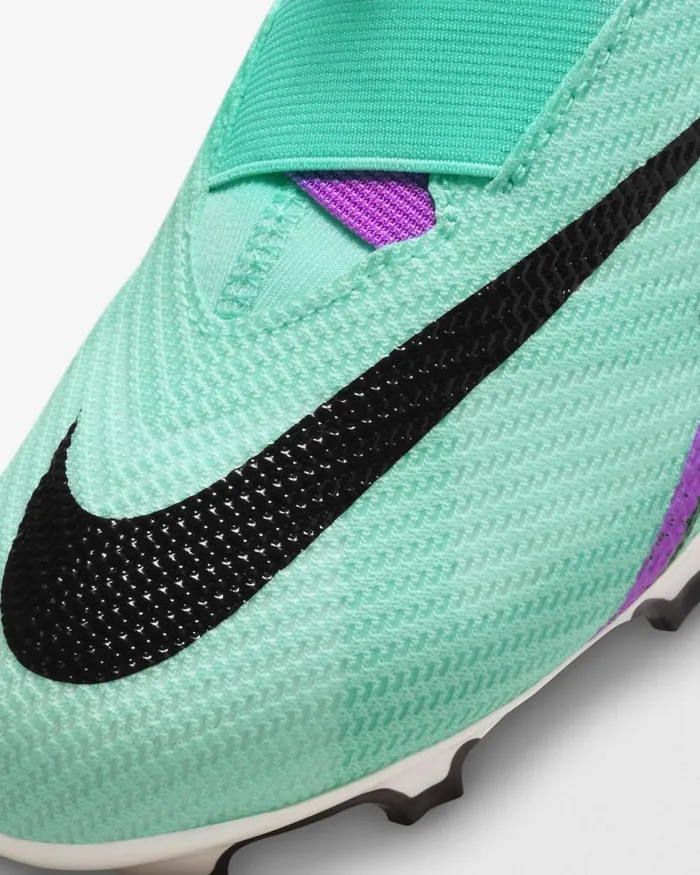 Kids Nike Football Jr Mercurial Superfly 9 Pro Hyper Turquoiseblackwhitefuchsia Dream