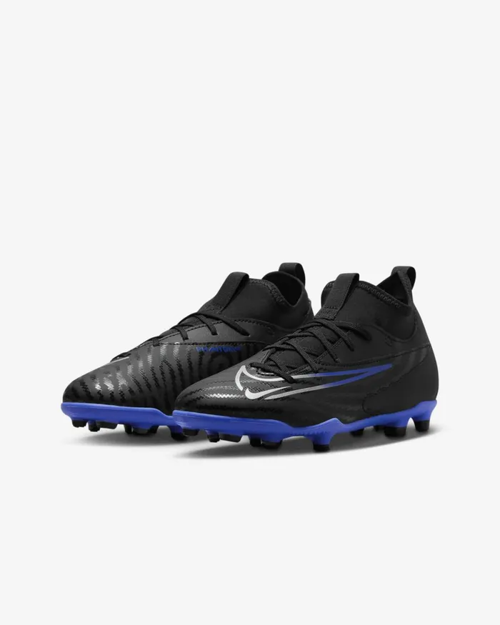 Kids Nike Football Jr Phantom GX Club Blackhyper Royalchrome