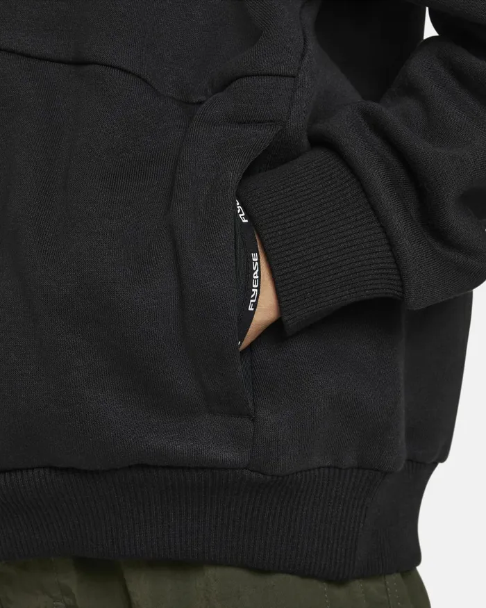 Kids Nike Hoodies And Sweatshirts SB Icon Fleece EasyOn Blackwhite