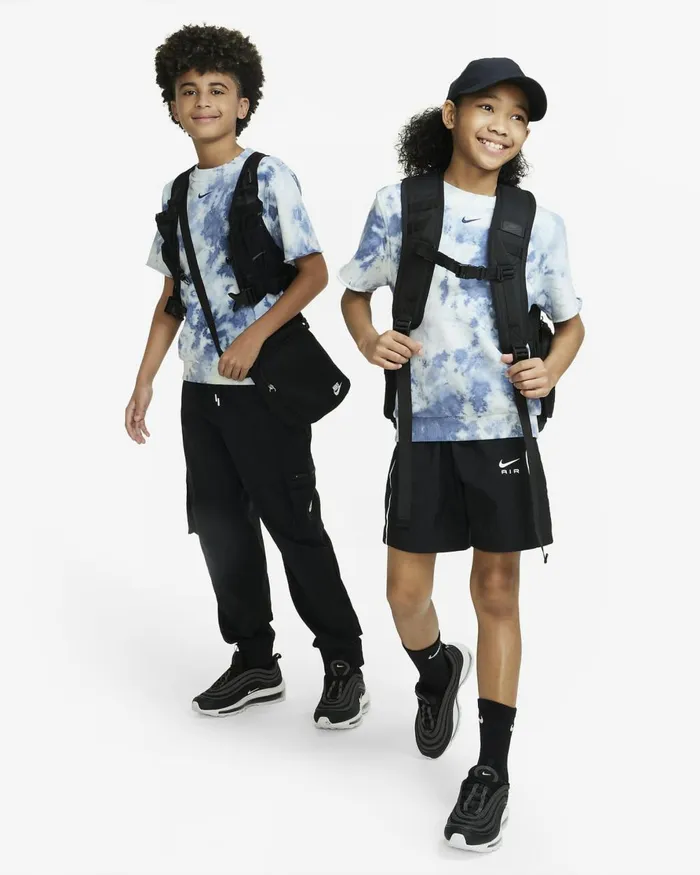 Kids Nike Hoodies And Sweatshirts Sportswear Club Fleece Diffused Bluemidnight Navy