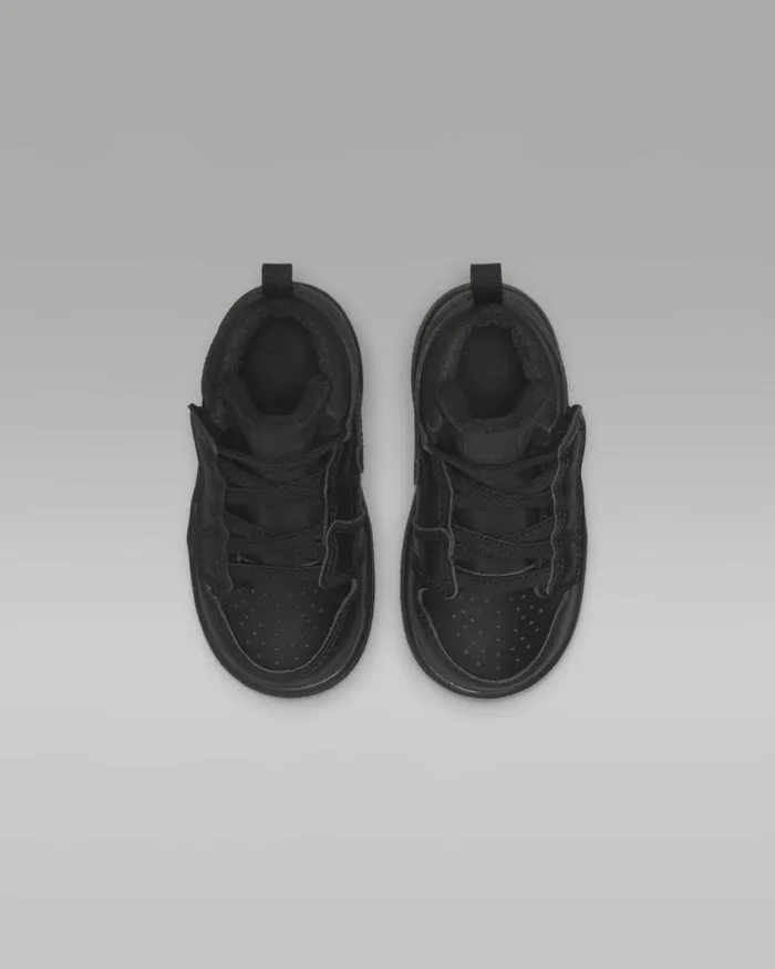 Kids Nike Jordan Jordan 1 Mid Blackblackblack