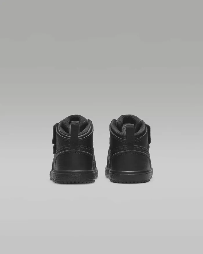 Kids Nike Jordan Jordan 1 Mid Blackblackblack