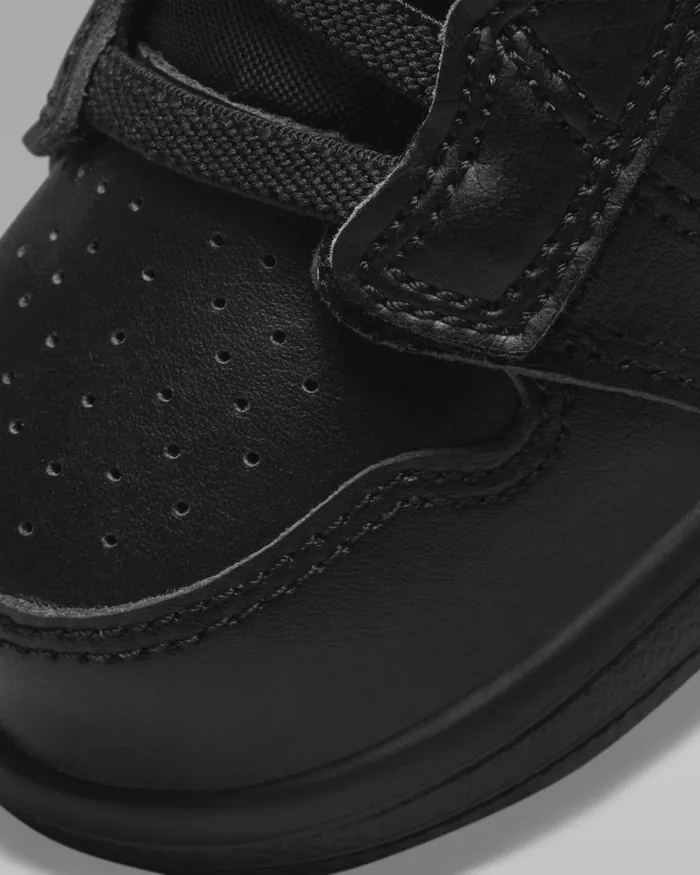 Kids Nike Jordan Jordan 1 Mid Blackblackblack