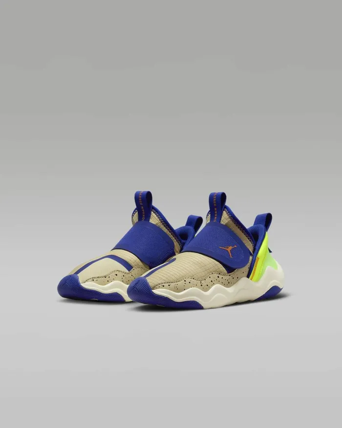 Kids Nike Jordan Jordan 237 Team Goldradiant Bluevoltvivid Orange