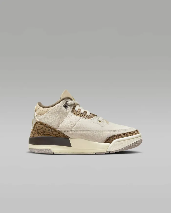 Kids Nike Jordan Jordan 3 Retro Light Orewood Brownlight British Tanpalominometallic Gold