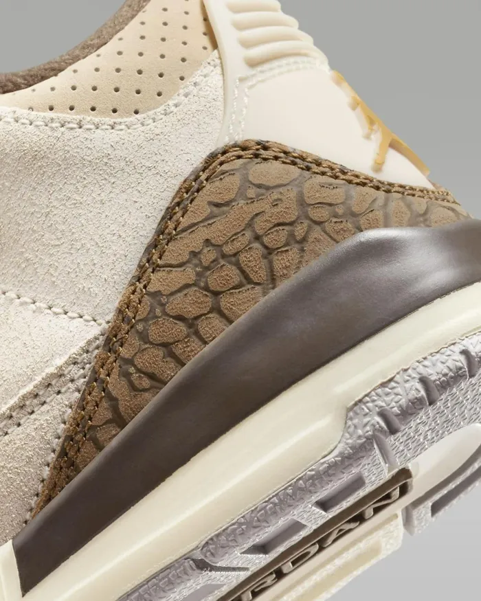 Kids Nike Jordan Jordan 3 Retro Light Orewood Brownlight British Tanpalominometallic Gold