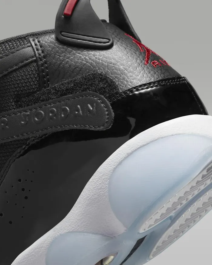 Kids Nike Jordan Jordan 6 Rings Blackwhitegym Red
