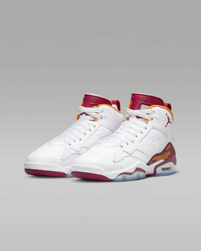 Kids Nike Jordan Jumpman MVP Whitevivid Orangeblackcardinal Red