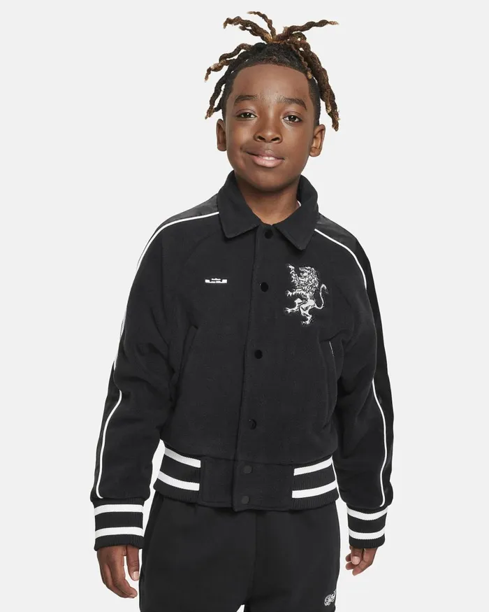 Kids Nike Sport Clothing LeBron Blackblackwhitewhite