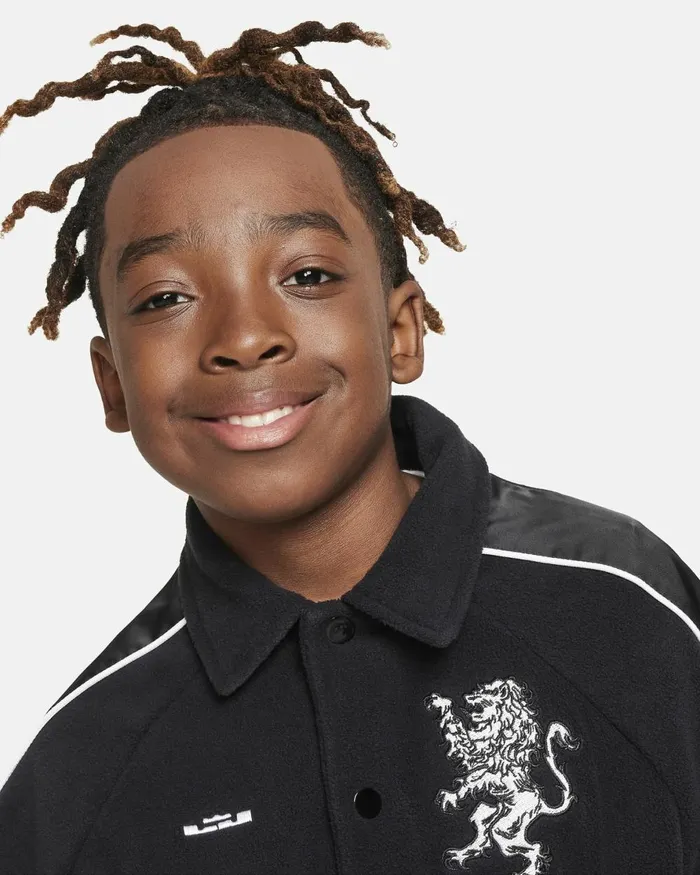 Kids Nike Sport Clothing LeBron Blackblackwhitewhite