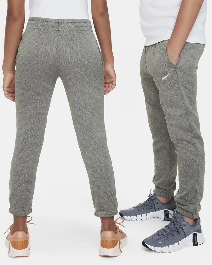 Kids Nike Sport Clothing ThermaFIT Cargo Khakiwhite