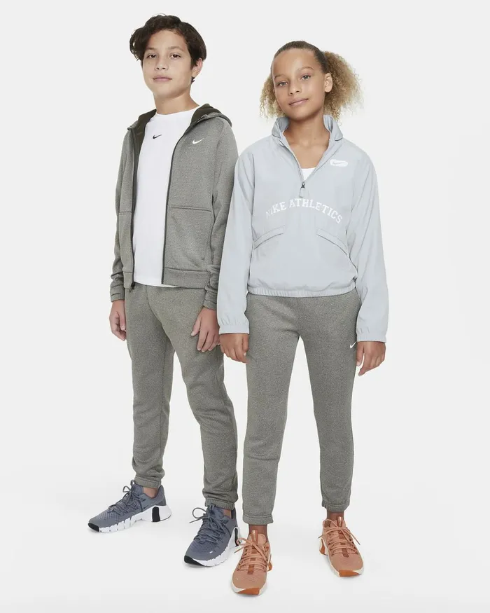 Kids Nike Sport Clothing ThermaFIT Cargo Khakiwhite