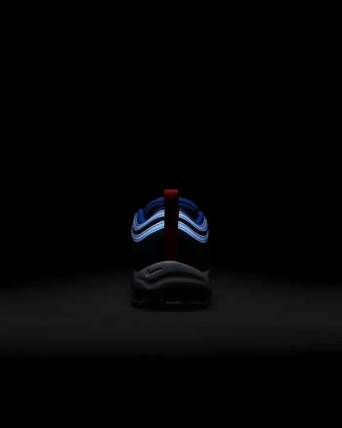 Kids Nike Younger Kids 3 8211 7 Years Air Max 97 Photo Blueblackwhitebright Crimson