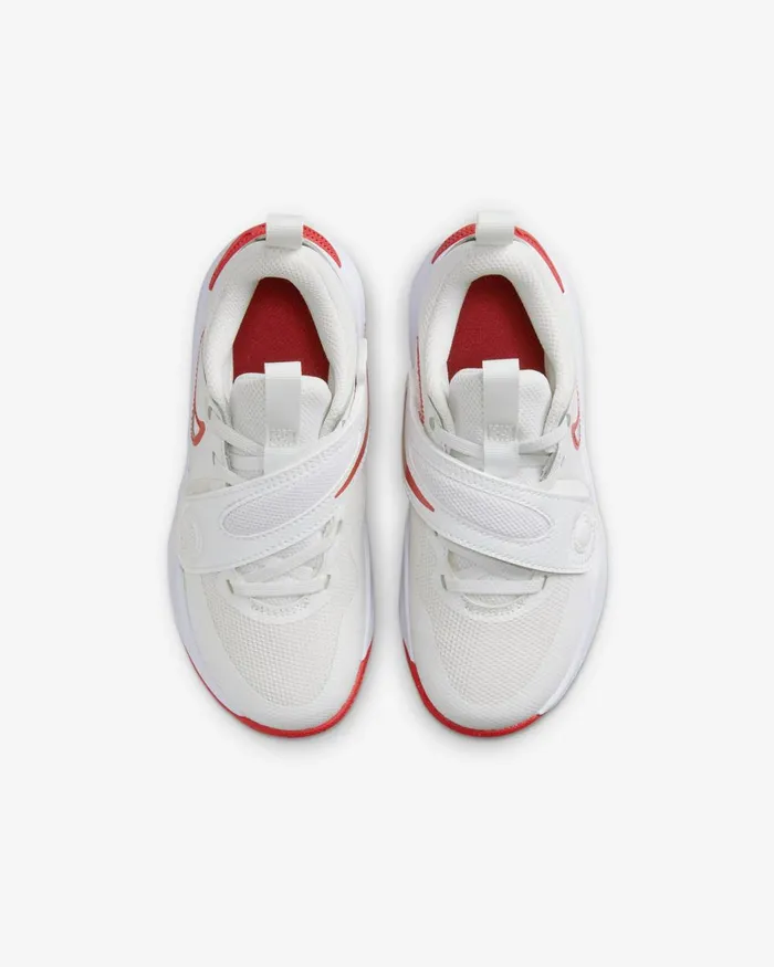 Kids Nike Younger Kids 3 8211 7 Years Team Hustle D 11 Summit Whitewhitetrack Red