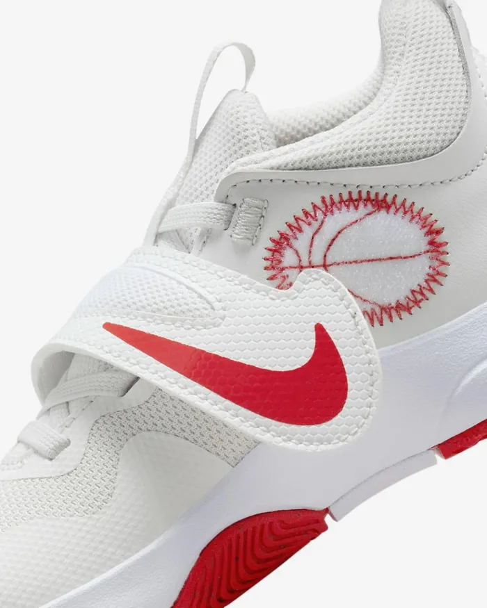 Kids Nike Younger Kids 3 8211 7 Years Team Hustle D 11 Summit Whitewhitetrack Red