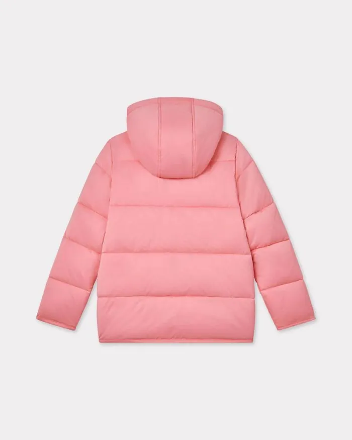 Kids Padded Waterproof Jacket Dark Rose Kenzo Jackets And Coats